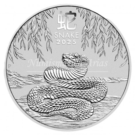 1 oz. AUSTRALIA 2025 - Serpiente Ag. 999