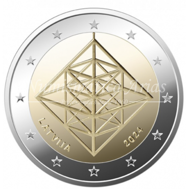 2€ 2024 Letonia - Puzuris