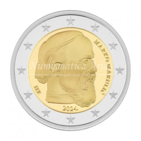 2€ 2024 Croacia - Marko Marulic