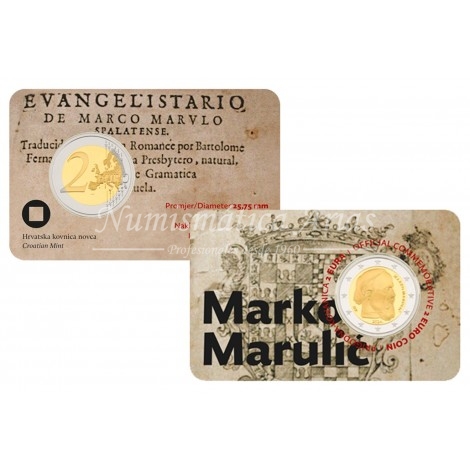 2€ 2024 Croacia - Marko Marulic