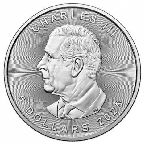 1 oz. Canadá 2025 - Maple Leaf