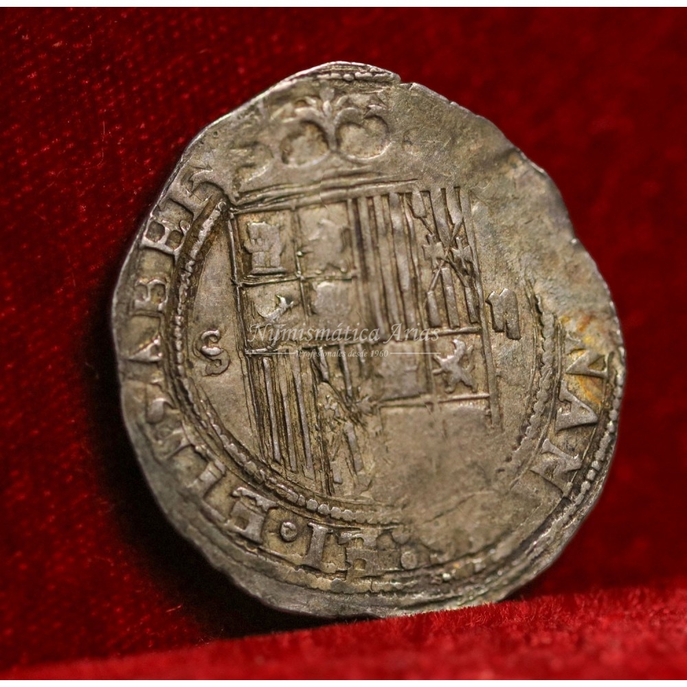 RRCC. 2 reales. Sevilla. S/F. Módulo grande.