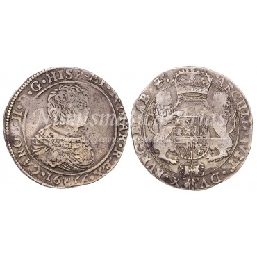 Carlos II. Ducatón. Amberes. 1666. MBC