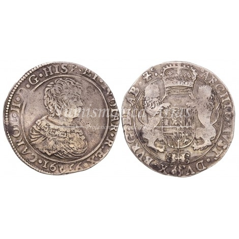 Carlos II. Ducatón. Amberes. 1666. MBC
