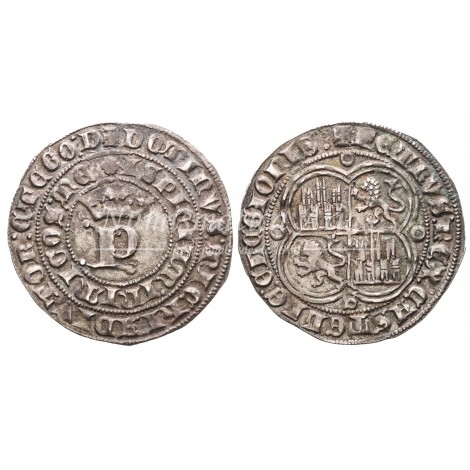 Reino de Castilla y León. Pedro I. Real. Sevilla. EBC