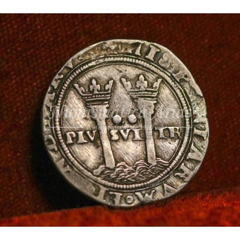 Juana y Carlos. 2 Reales. México. M-L. MBC-