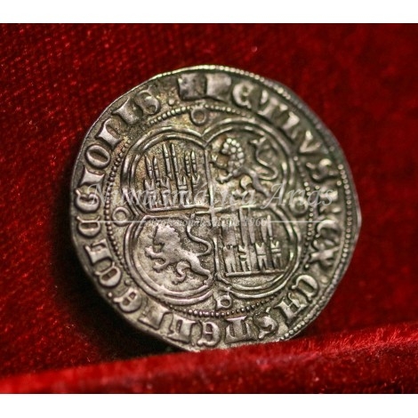 Reino de Castilla y León. Pedro I. Real. Sevilla. EBC