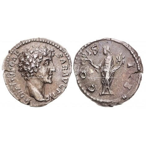 Marco Aurelio. Denario (145-147 d.C.) RIC. 429a. EBC+