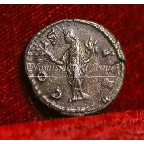 Marco Aurelio. Denario (145-147 d.C.) RIC. 429a. EBC+