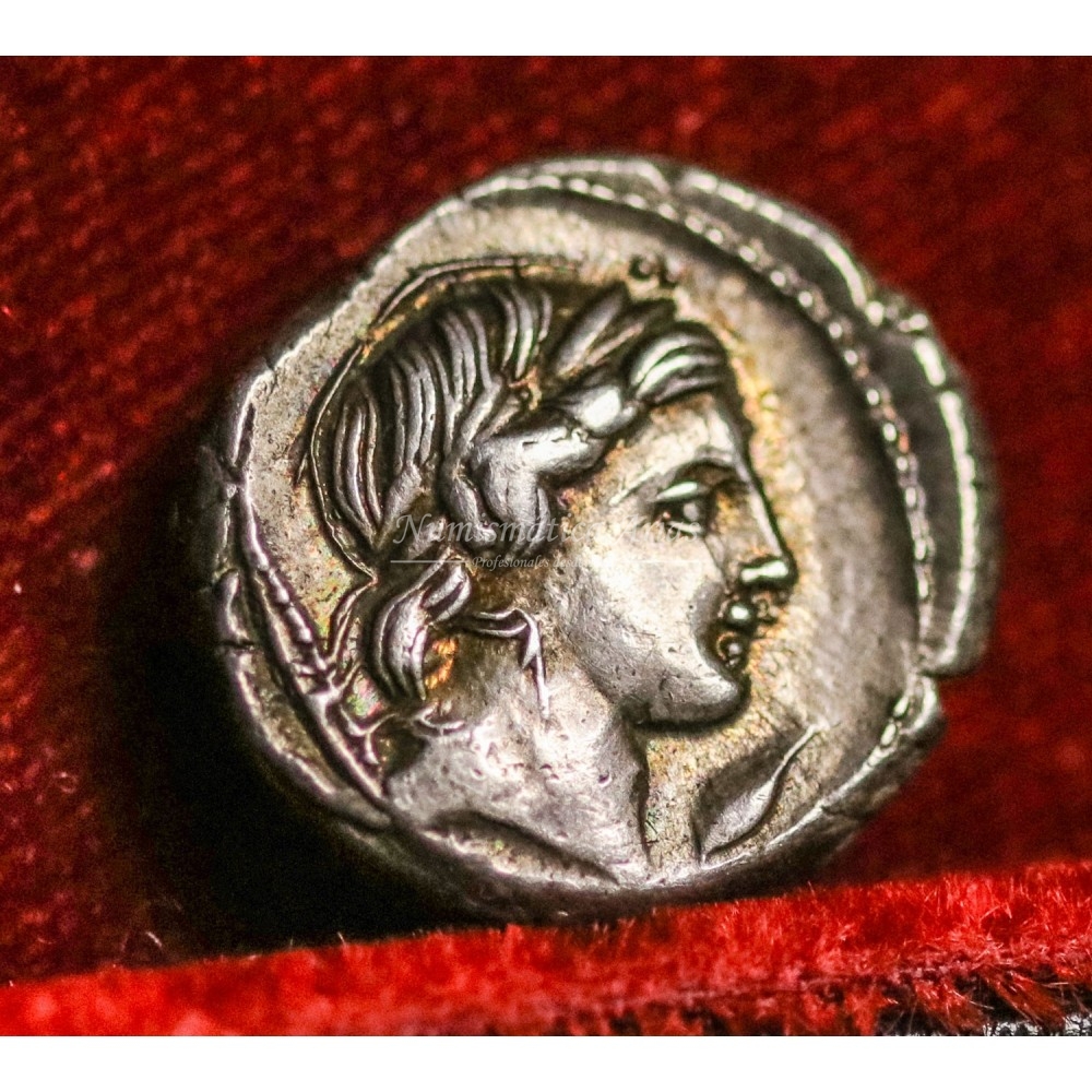 Crepusia. Denario (82 a.C.) EBC+