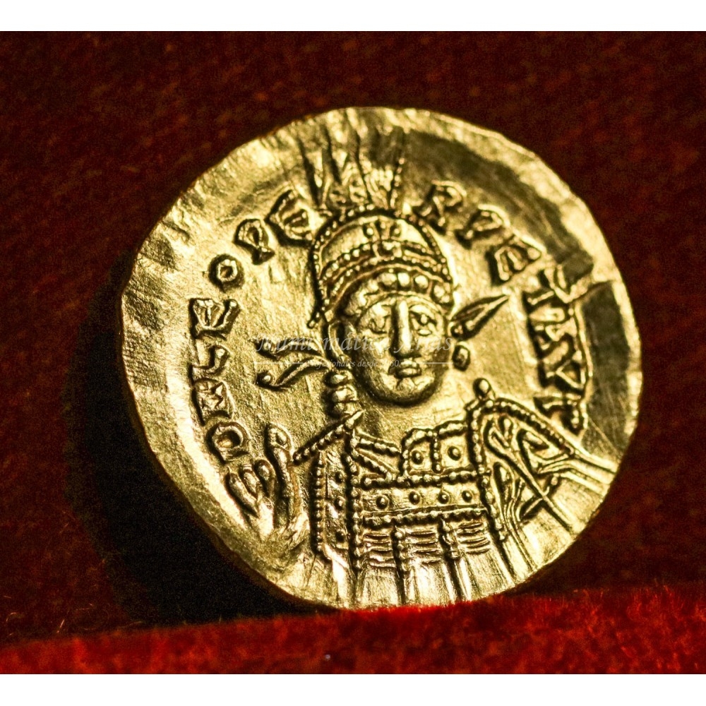 León I (457-468 d.C.) Sólido. Constantinopla. RIC 605. SC