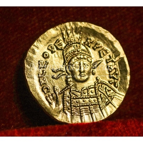 León I (457-468 d.C.) Sólido. Constantinopla. RIC 605. SC