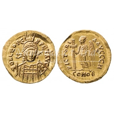 León I (457-468 d.C.) Sólido. Constantinopla. RIC 605. SC