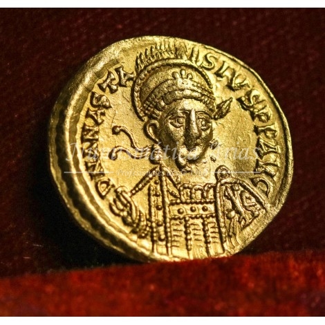 Anastasio I (491-518 d.C.). Sólido. Constantinopla. S. 3. SC-