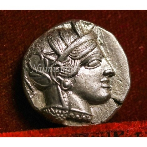 Attica (Atenas). Tetradracma. 454-404 a.C.