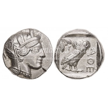 Attica (Atenas). Tetradracma. 454-404 a.C.