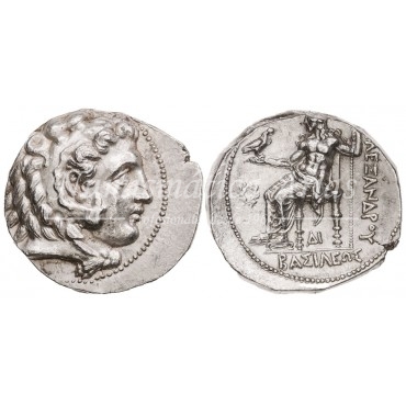 Macedonia. Alejandro III. Tetradracma. 325-320 a.C. SC