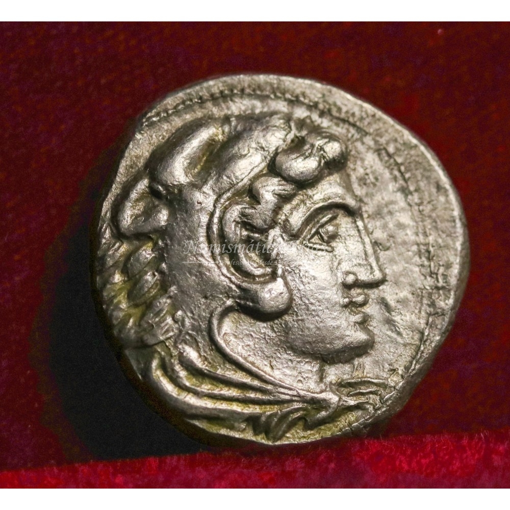 Macedonia. Alejandro III. Tetradracma. 325-320 a.C. EBC+