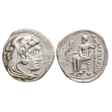 Macedonia. Alejandro III. Tetradracma. 325-320 a.C. EBC+