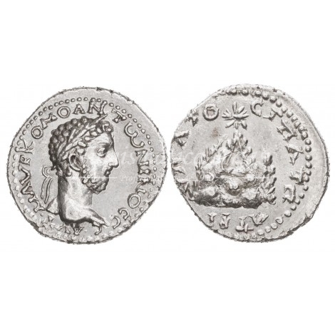 Cómodo. Trihemidracma (181-182 d.C.). Capadocia. SC.