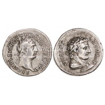 Trajano. Tridracma (100 d.C.). Antioquía. MBC.