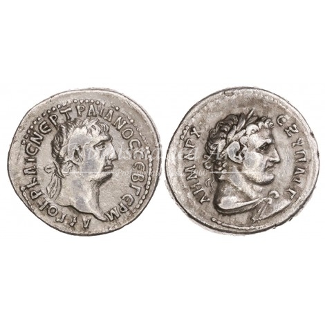 Trajano. Tridracma (100 d.C.). Antioquía. MBC.