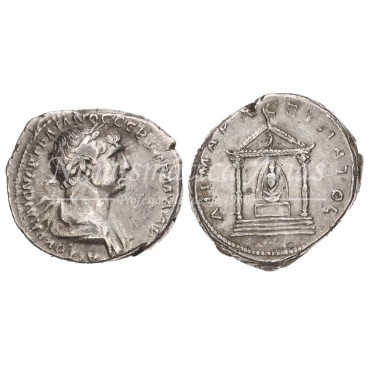 Arabia. Bostra. Trajano. Tridracma (112-114 d.C.). MBC+.