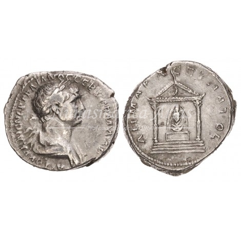 Arabia. Bostra. Trajano. Tridracma (112-114 d.C.). MBC+.