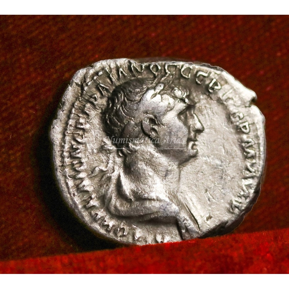 Arabia. Bostra. Trajano. Tridracma (112-114 d.C.). MBC+.