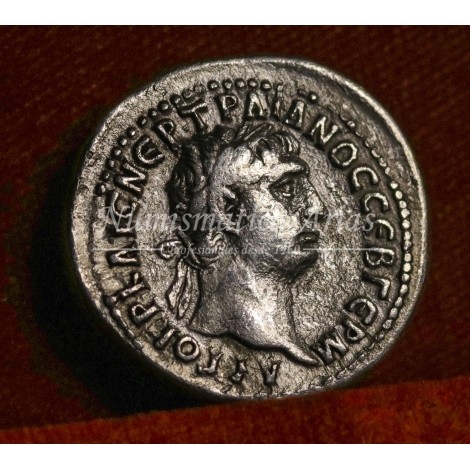 Trajano. Tridracma (100 d.C.). Antioquía. MBC.