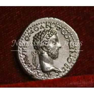 Cómodo. Trihemidracma (181-182 d.C.). Capadocia. SC.