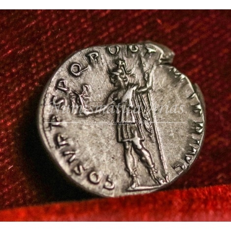 Trajano. Denario (117 d.C.) RIC. 115 var. EBC+.