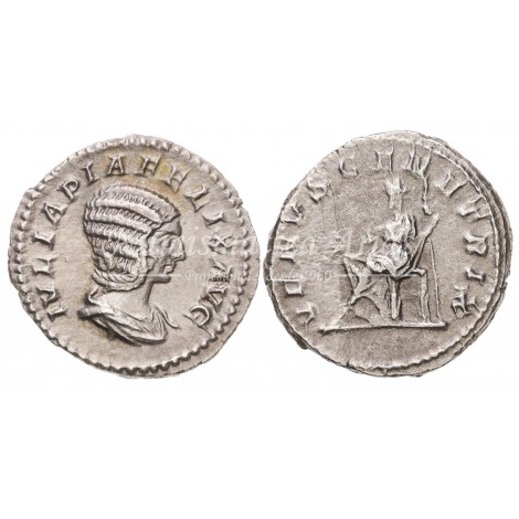 Julia Domna. Denario (211-217 d.C.) RIC. 588c. EBC+