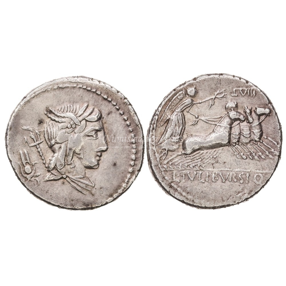 Julia. Denario (85 a.C.) Craw. 352/1c. EBC-