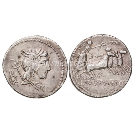 Julia. Denario (85 a.C.) Craw. 352/1c. EBC-