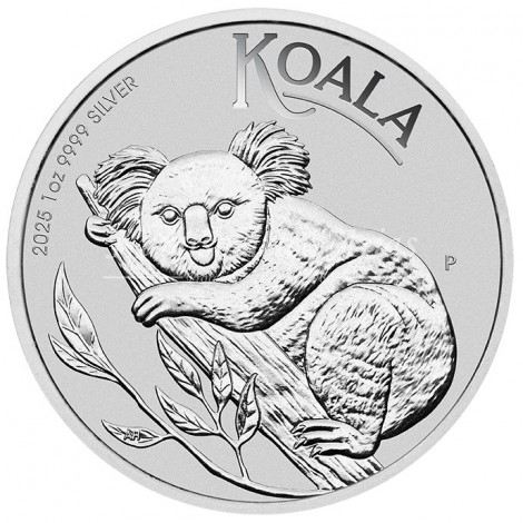 1 oz. AUSTRALIA 2025 - Koala. Ag. 999