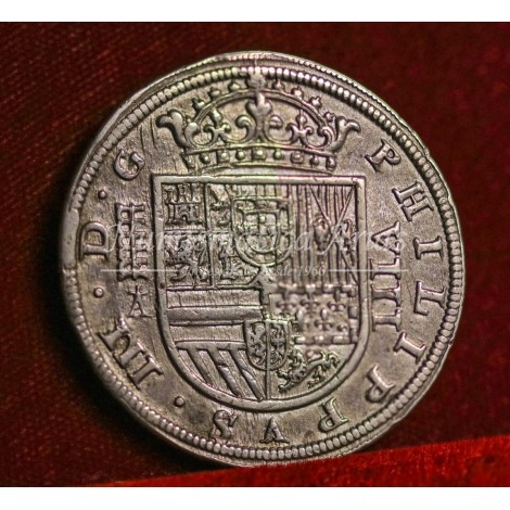 Felipe III. 1618. 8 reales. Segovia. Ensayador: A. EBC-