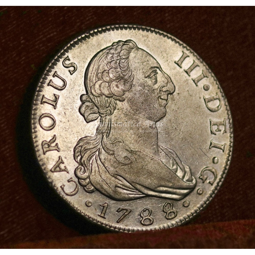 Carlos III. 8 reales. 1788. Madrid. Ensayador: M. EBC