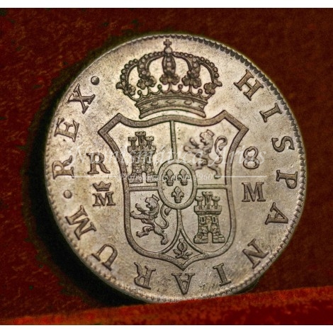 Carlos III. 8 reales. 1788. Madrid. Ensayador: M. EBC