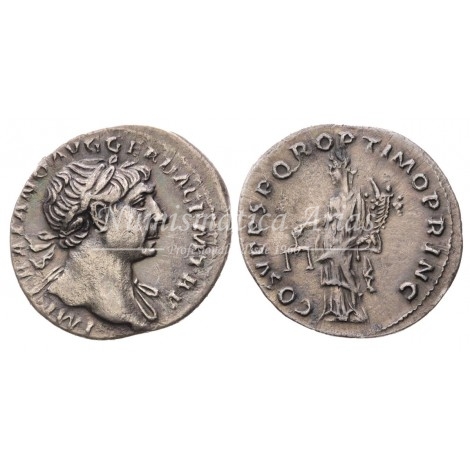 Trajano. Denario (103-111 d.C.) RIC 118. EBC