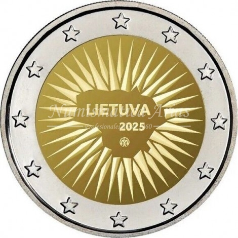 2€ 2025 Lituania -Defensa del estado lituano