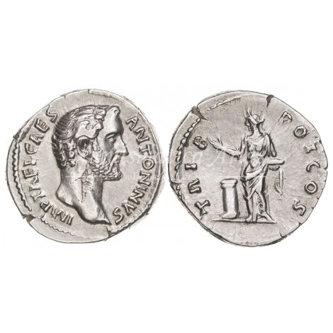 Antonino Pío. Denario (138 d.C.) RIC. 452a. EBC