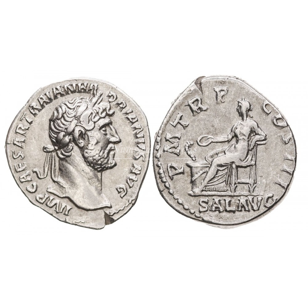 Adriano. Denario (119-122 d.C.) RIC 137. MBC+.