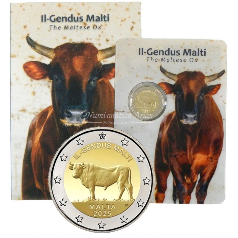 2€ 2025 Malta - Buey maltés