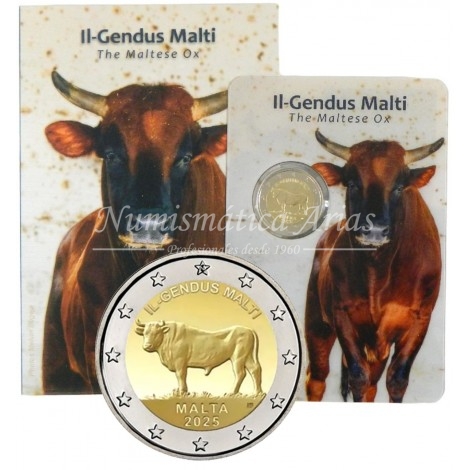 2€ 2025 Malta - Buey maltés