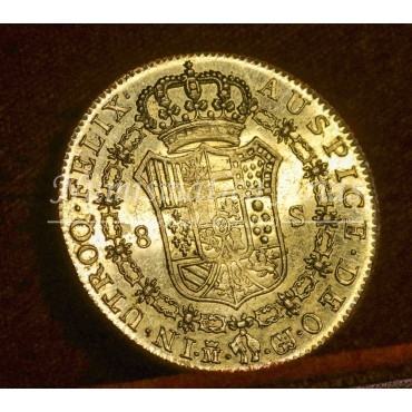 Fernando VII. 8 escudos. 1820. Madrid. Ensayador: GJ. EBC+