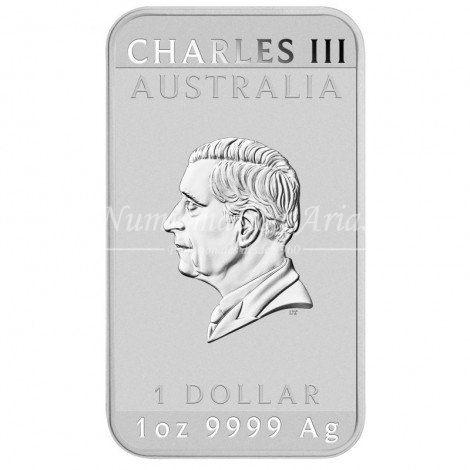 1 oz. AUSTRALIA 2025 - Dragon rectangular