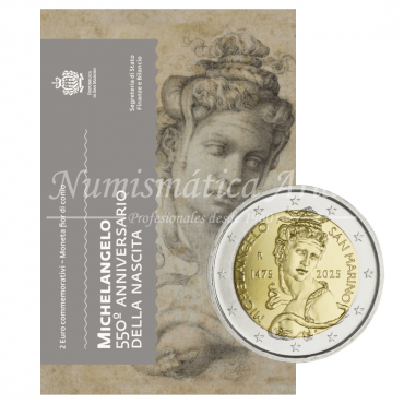 2€ 2025 San Marino - Miguel Ángel