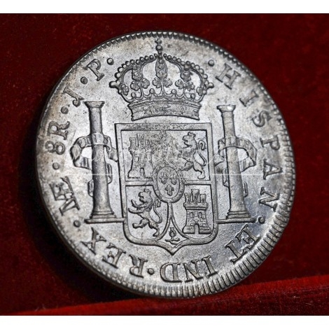 Fernando VII. 8 reales. 1816. Lima. Ensayador: JP. EBC