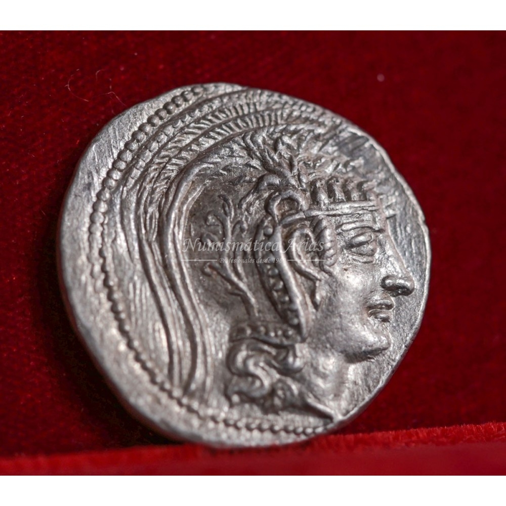 Attica (Atenas). Tetradracma. 139/8 a.C. HGC. 1602. SC